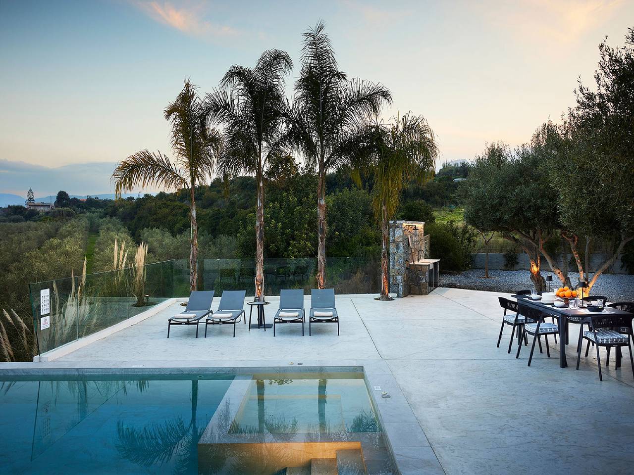 Villa für 10 Personen mit Terrasse in Skaleta, Rethymno und Umgebung