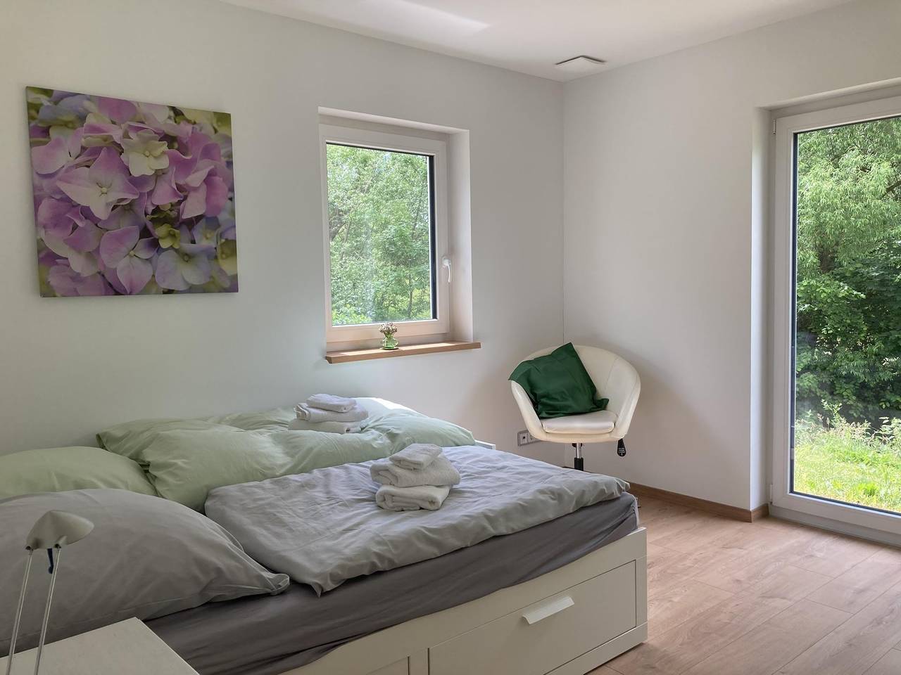 Ganze Ferienwohnung, Appartement/Fewo, Dusche, Wc, 1 Schlafraum in Hofbieber, Rhön-Hessen