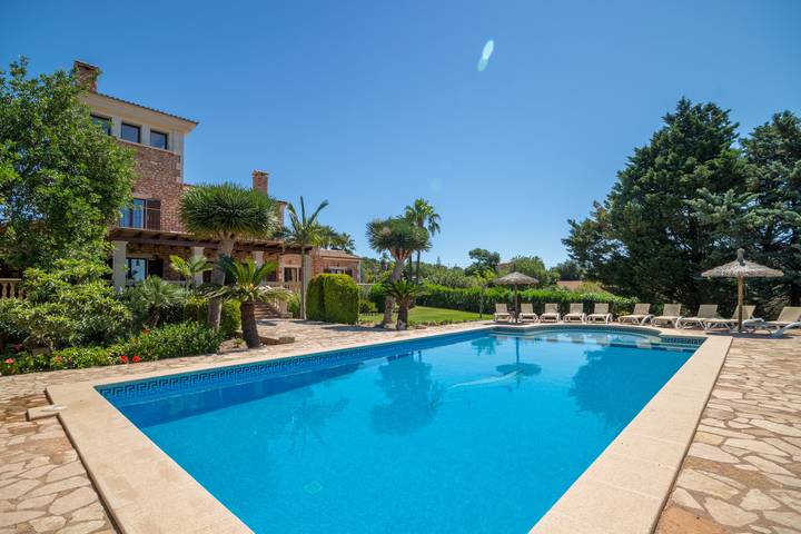 Finca mit Whirlpool für 10 Personen, mit Garten und Whirlpool sowie Pool auf Mallorca Süden - 2
