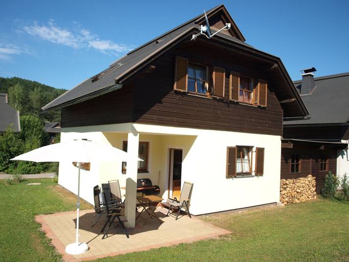 Ferienhaus für 6 Personen, mit Balkon und Terrasse sowie Garten in Feistritz im Rosental