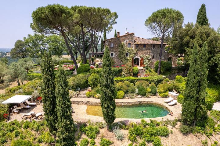 Villa voor 12 personen, met tuin en terras in Greve In Chianti
