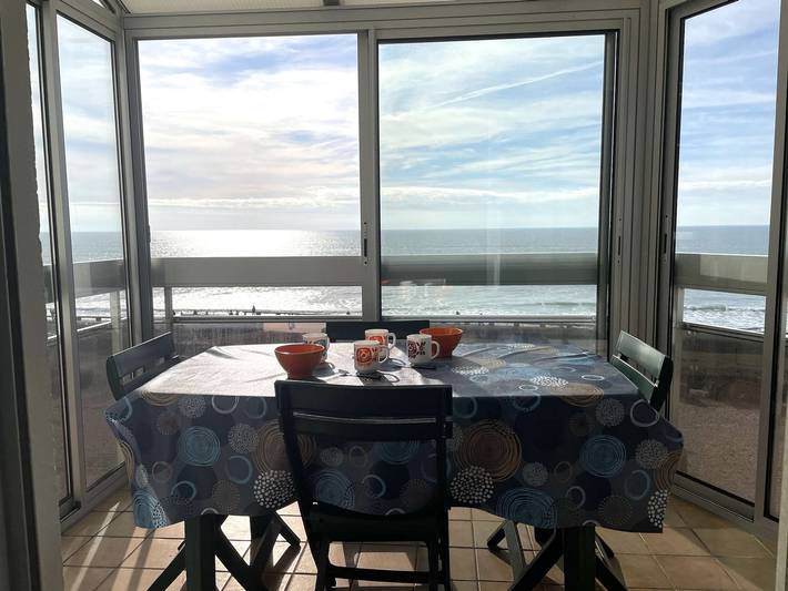 Appartement de vacances pour 4 personnes, avec Vue sur l’océan et Balcon