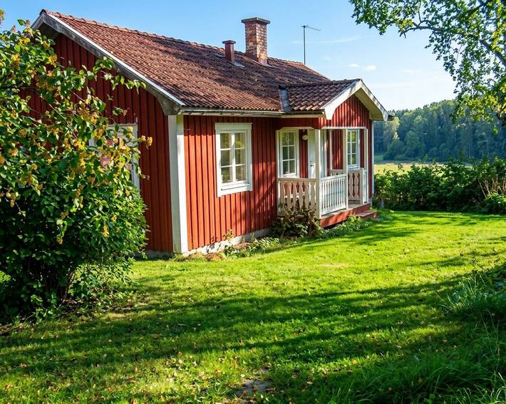 Ferienhaus für 5 Personen, mit Terrasse und Garten in Flen