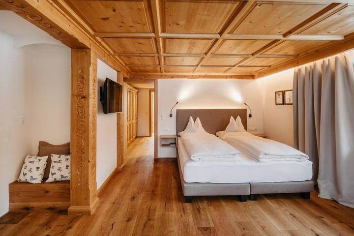 Ferienwohnung für 2 Personen, mit Balkon und Sauna sowie Ausblick in Lech am Arlberg - 3