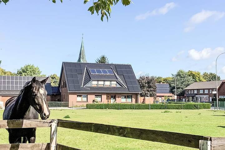 Ferienwohnung für 4 Personen, mit Garten