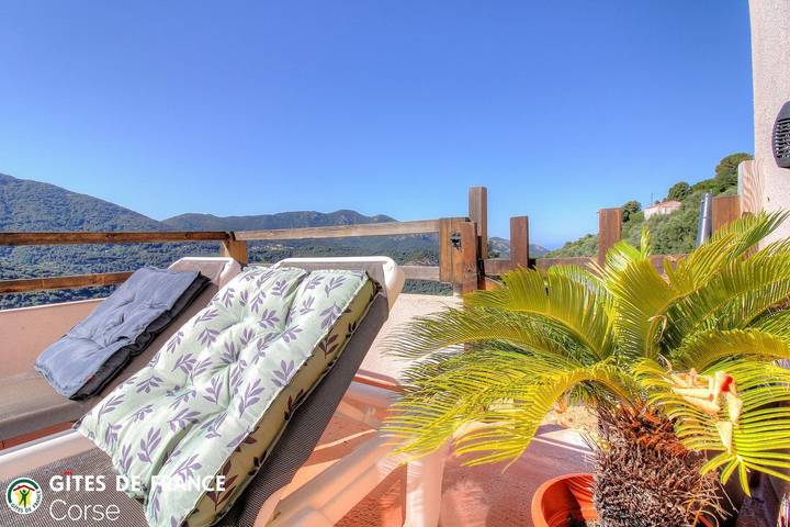 Gîte für 7 Personen, mit Garten und Sauna sowie Terrasse auf Korsika - 3