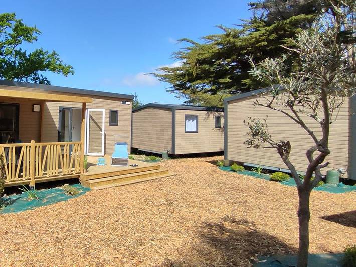Camping le Beaupré - Mobilheim 4 personen - Grand Large Confort 30m² - 2 Zimmer in Mesquer, Côte d'Amour