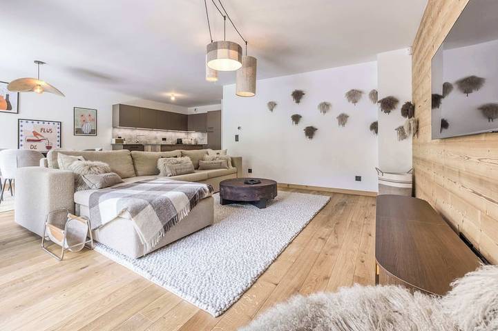 Maison de vacances pour 6 personnes, avec balcon dans Argentière