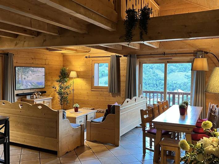 Gîte pour 10 personnes, avec balcon et jacuzzi ainsi que piscine et sauna à Saint-Martin-de-Belleville - 3