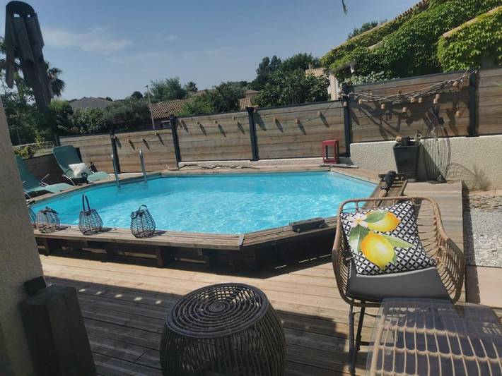 Location de vacances pour 4 personnes, avec jardin et piscine à Paulhan (Hérault) - 3