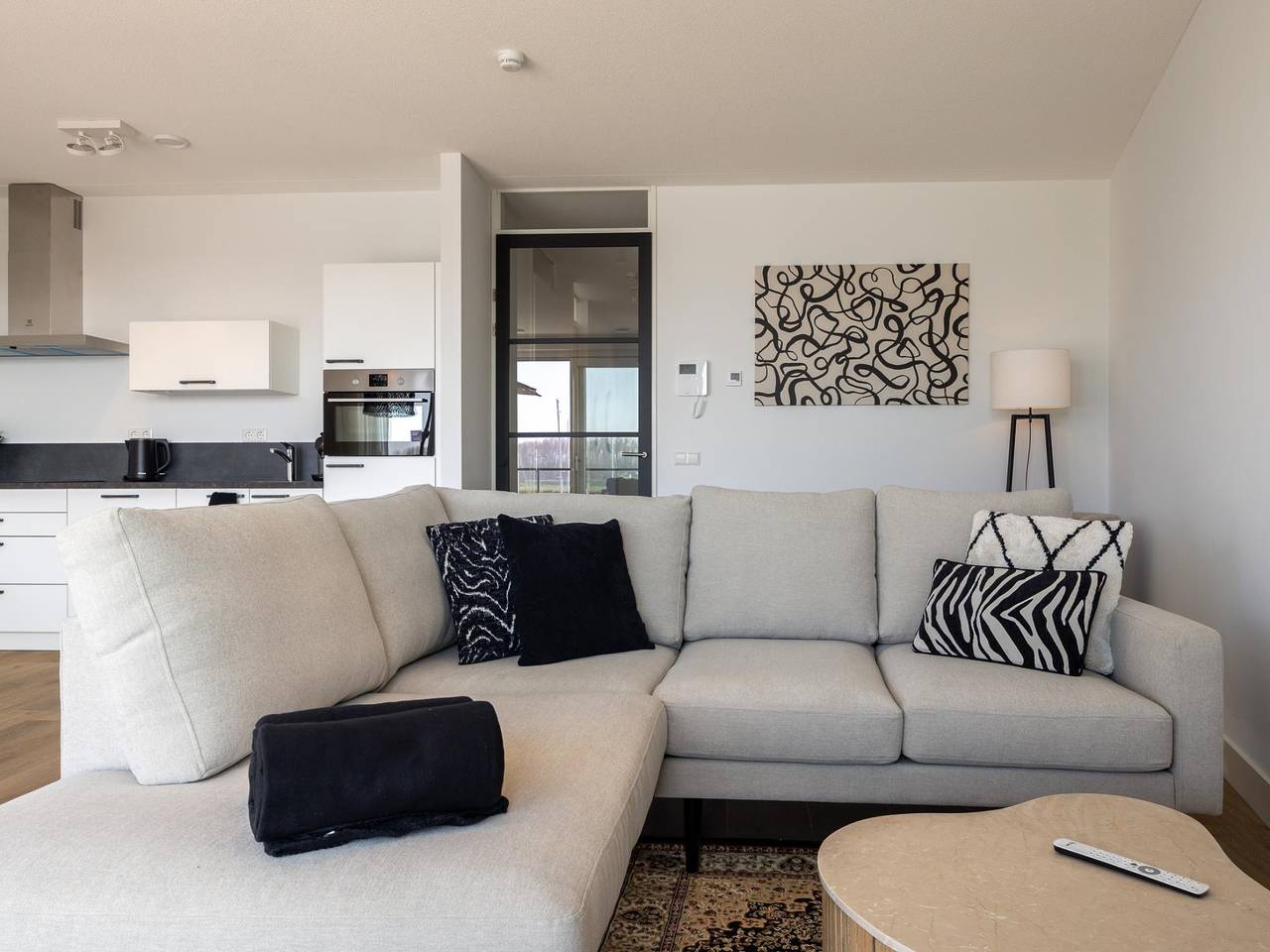 Ganze Wohnung, Stilvolle Hafenwohnung mit Balkon & Sunshower in Kortgene, Niederländische Nordsee