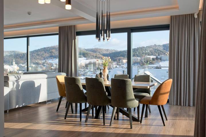 Dom wakacyjny dla 8 osób, z taras i widok w Krynica-Zdrój