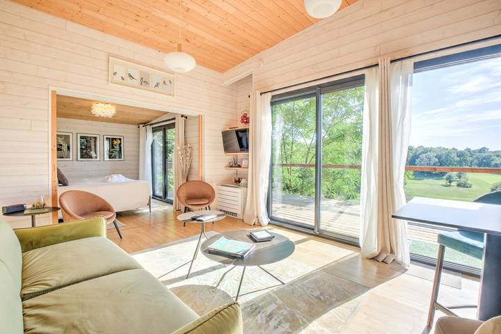 Chambre d’hôte pour 2 personnes, avec jacuzzi et jardin en Aquitaine