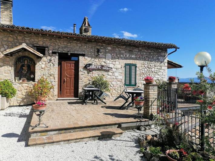 B&b per 2 persone, con Balcone e Terrazza nonché Giardino e Panorama ad Assisi
