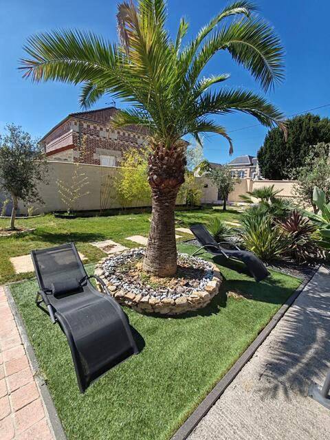 Location de vacances pour 11 personnes, avec jardin dans Brancourt-en-Laonnois