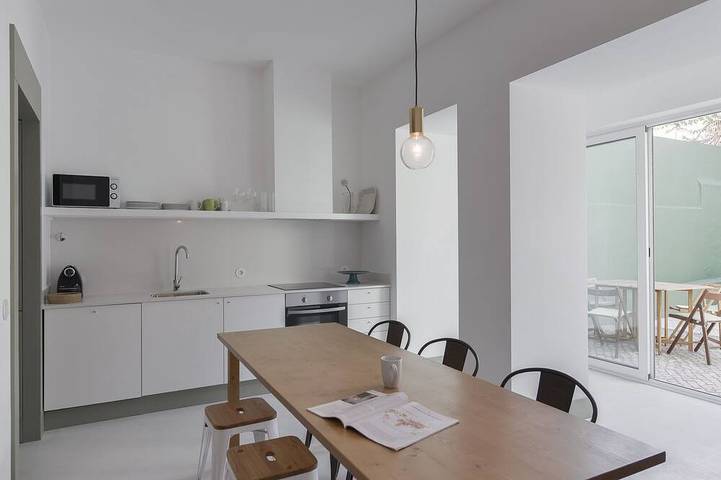 Apartamento de férias para 4 pessoas, com terraço em Belém (Lisboa)