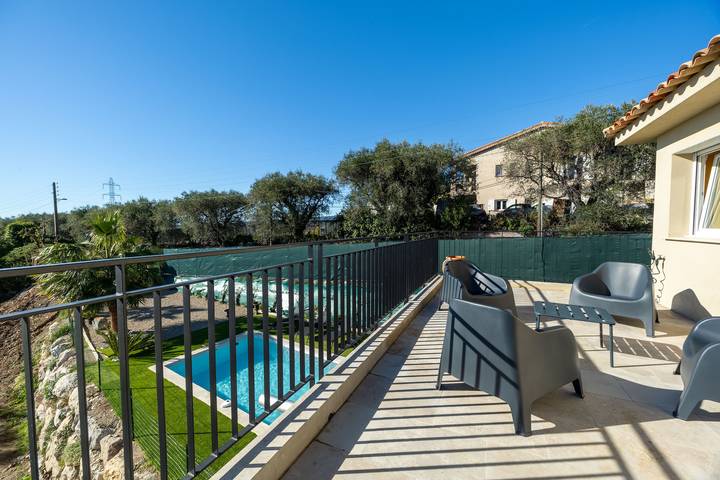 Ferienhaus für 8 Personen, mit Garten und Terrasse in Nizza - 2