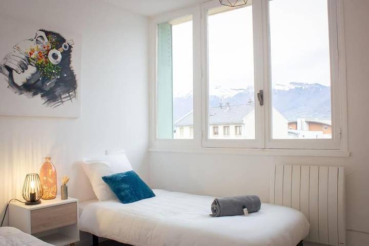 Gîte pour 6 personnes, avec terrasse et vue à Albertville - 2