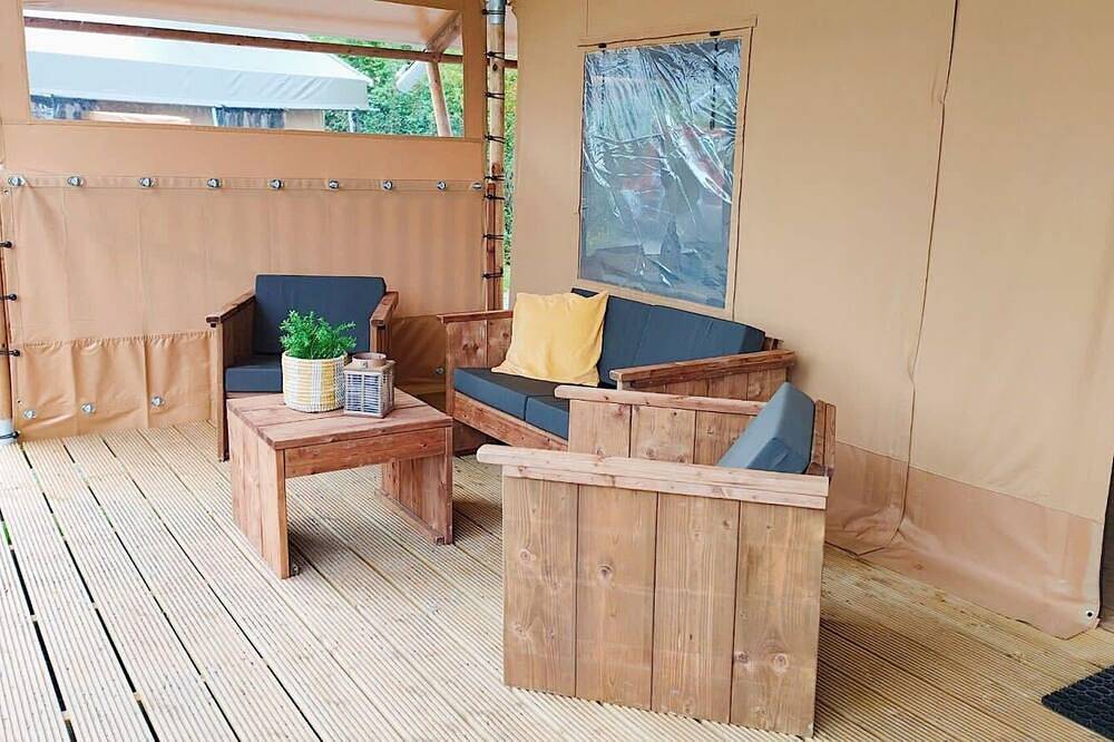 Lodgetent 2 in Noord-Scharwoude, Niederländische Nordsee