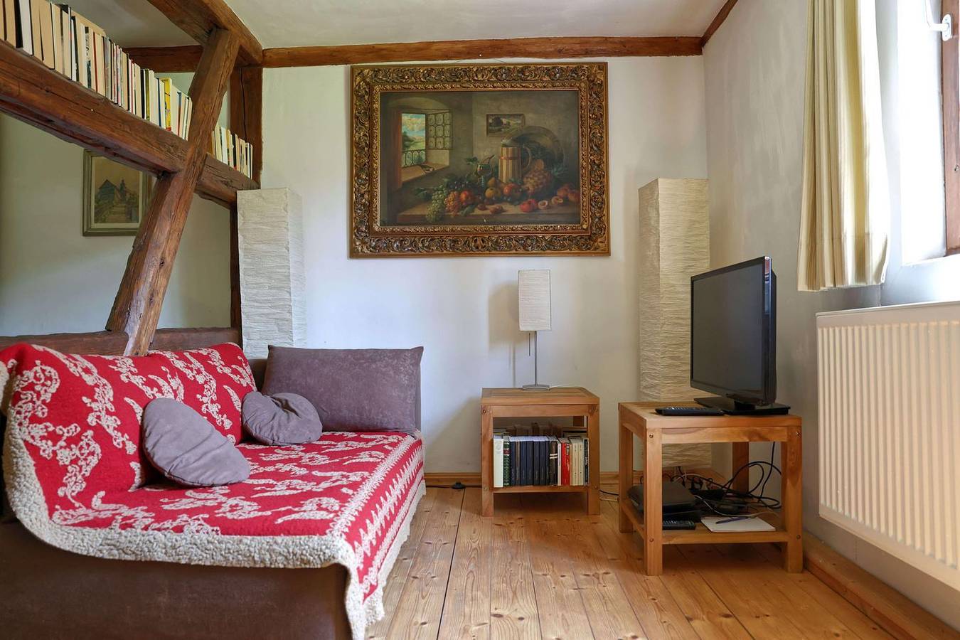 Ganze Wohnung, Ruhige Ferienwohnung im Schlosspark Glücksbrunn – direkt am Altensteiner Park in Schweina, Bad Liebenstein