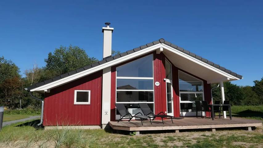 Ferienhaus für 7 Personen, mit Terrasse und Sauna