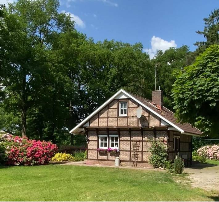 Ferienhaus für 4 Personen, mit Terrasse und Garten sowie Ausblick