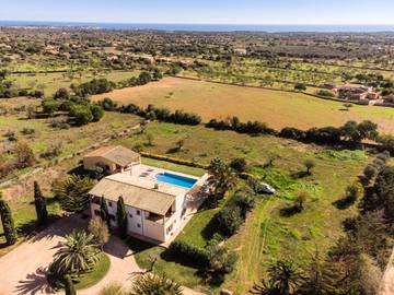 Villa in Calonge (Mallorca), Santanyí für 12 