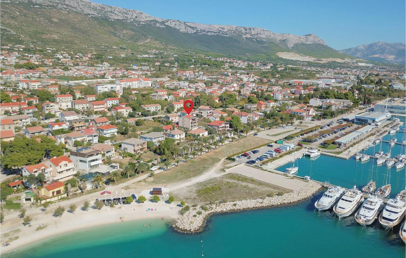 Ganze Ferienwohnung, Ferienwohnung für 6 Personen mit Terrasse in Kastel Gomilica, Kaštela