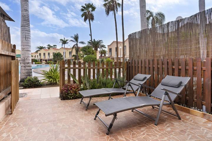 Finca für 4 Personen, mit Kinderpool und Balkon in Maspalomas - 2