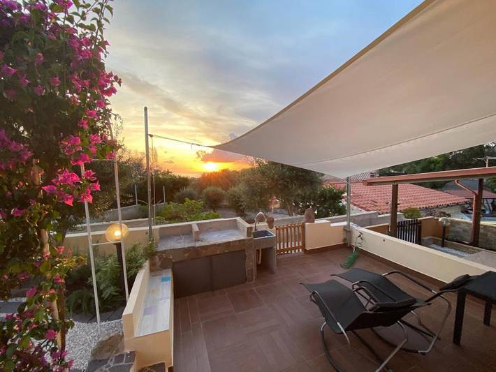 Ferienwohnung für 4 Personen, mit Garten und Ausblick sowie Pool - 1