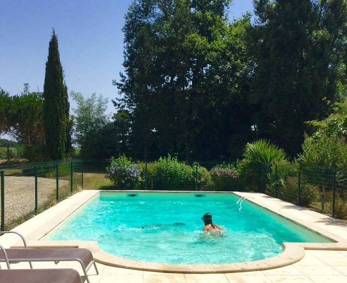 Gîte pour 4 personnes, avec jardin ainsi que piscine et terrasse dans le Gers - 2