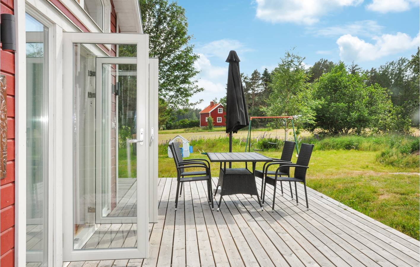 Casa de vacaciones para 5 personas con jardín in Hammarö, Lago Vänern