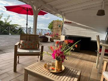 Gîte pour 2 personnes, avec vue et jardin dans Bellefontaine (Martinique)