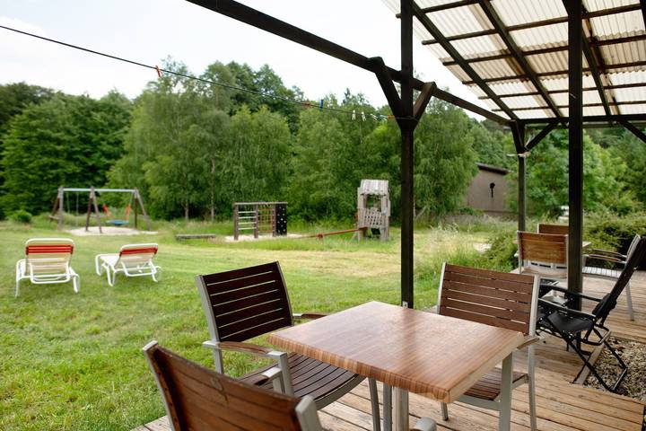 Ferienhaus für 2 Personen, mit Garten und Sauna sowie Seeblick in der Feldberger Seenlandschaft