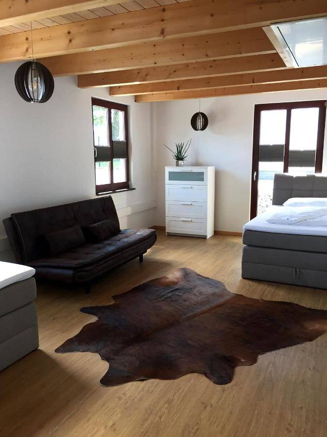 Ferienwohnung für 8 Personen, mit Terrasse und Garten sowie Ausblick in Lengerich - 3