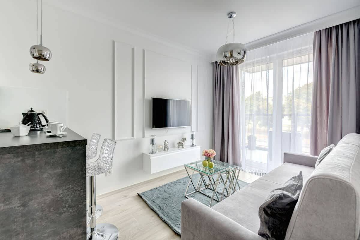 Cały apartament, Stylish Apartment with Balcony | Air Conditioning | Parking in Brzeźno (Gdańsk), Gdańsk