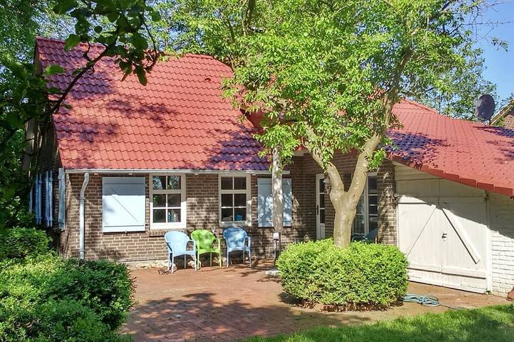 Bauernhof für 5 Personen, mit Terrasse und Garten in Hagermarsch