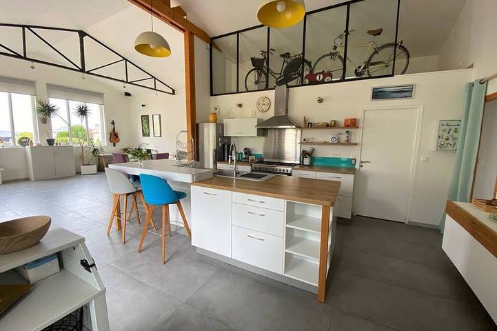 Maison de vacances pour 8 personnes, avec jardin