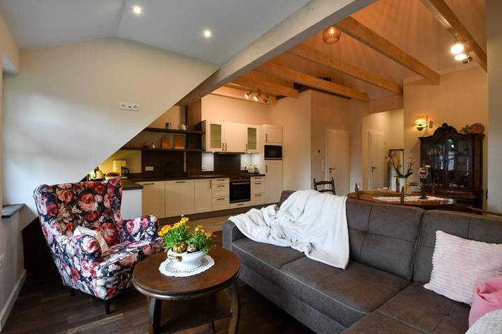 Ferienwohnung für 2 Personen, mit Whirlpool und Terrasse sowie Garten und Sauna in Molbergen - 4