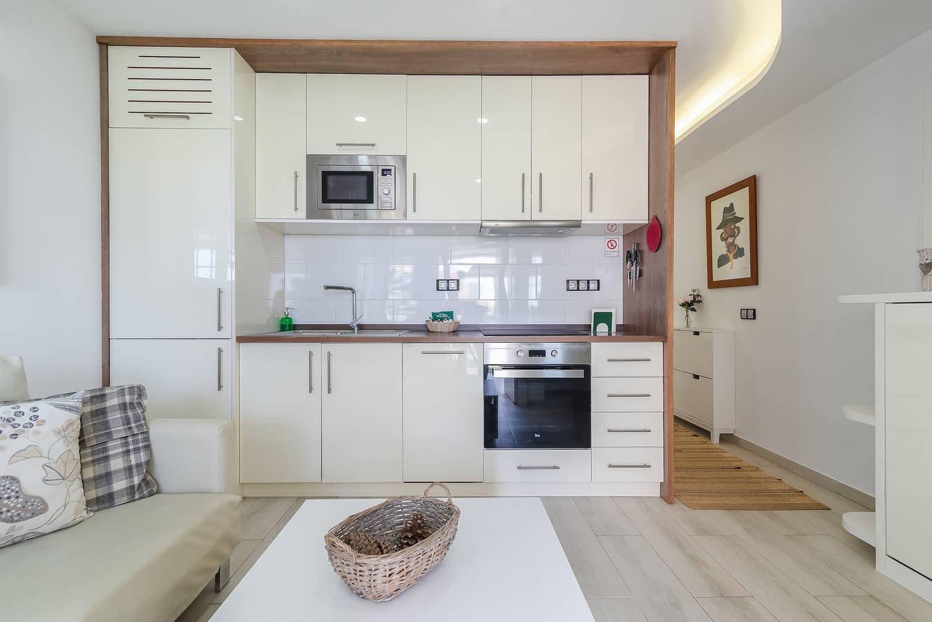Ganze Wohnung, Ferienwohnung für 3 Personen mit Garten in San Agustin, San Bartolomé de Tirajana