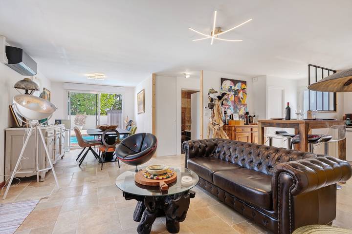 Casa de vacaciones «Villa Bleu Azur» con piscina privada, Wi-Fi y aire acondicionado in Angles, Vandea