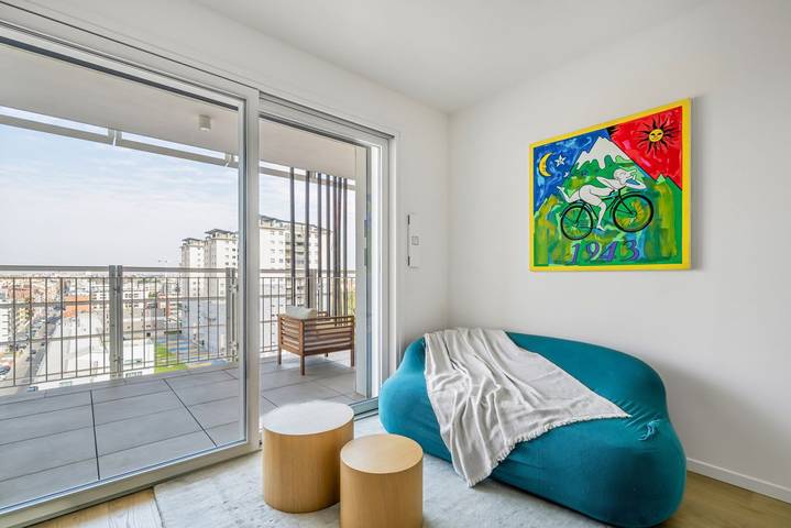 Vakantiewoning voor 2 personen, met balkon in Milaan