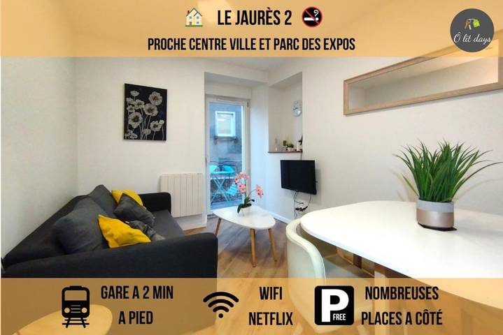 Apartamento de vacaciones para 4 personas, con balcón - 1