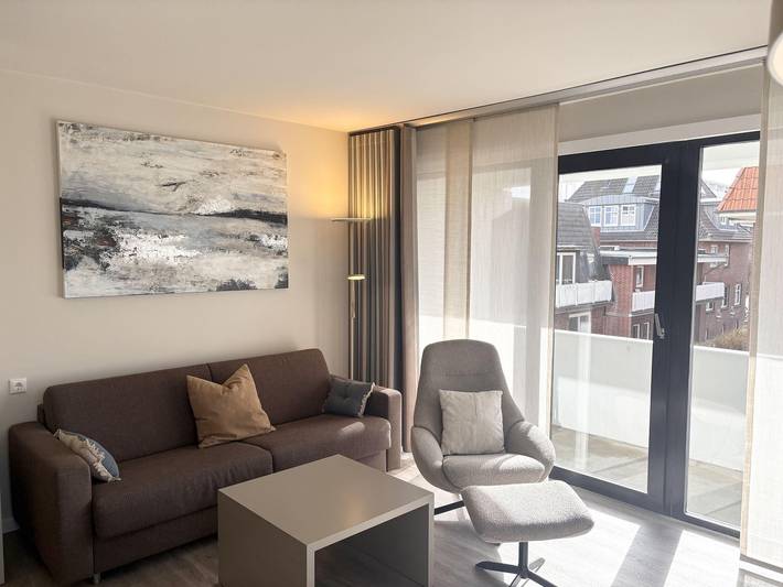 Ferienwohnung für 4 Personen, mit Pool und Balkon sowie Sauna, mit Haustier - 1