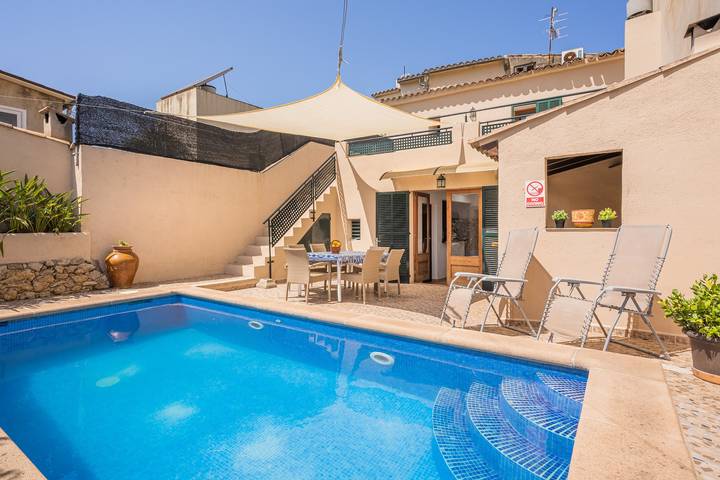 Feriehus for 8 personer med balkon in Pollença By, Pollença