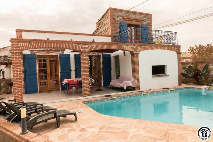 Casa de huéspedes para 4 personas, con jardín además de piscina y terraza - 1