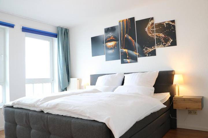 Ferienwohnung für 4 Personen, mit Balkon und Ausblick in Bad Lippspringe