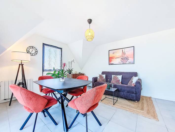 Gîte pour 4 personnes, avec balcon dans Plage Pors Termen Trebeurden - 3