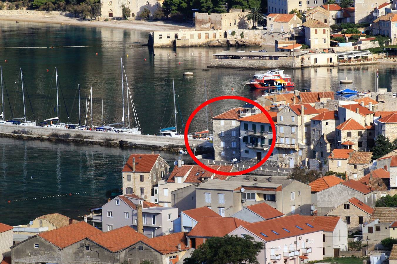Cały apartament, Apartamenty typu studio z klimatyzacją Komiza, Vis As-2431-c in Komiža, Żupania splicko-dalmatyńska