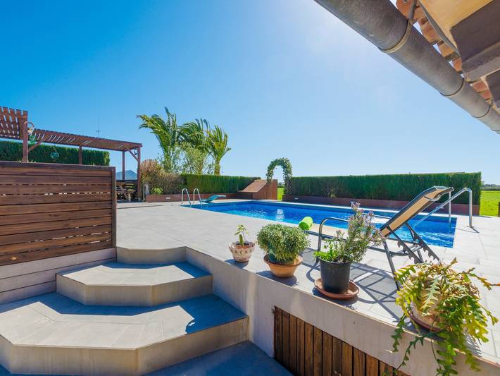 Villa für 8 Personen, mit Garten und Pool sowie Sauna, kinderfreundlich auf Mallorca - 4